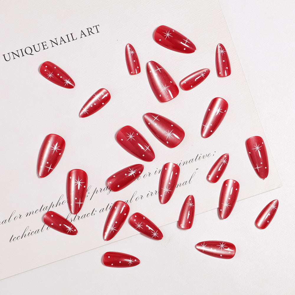 Glamorous Press-On Nail Design Karnz