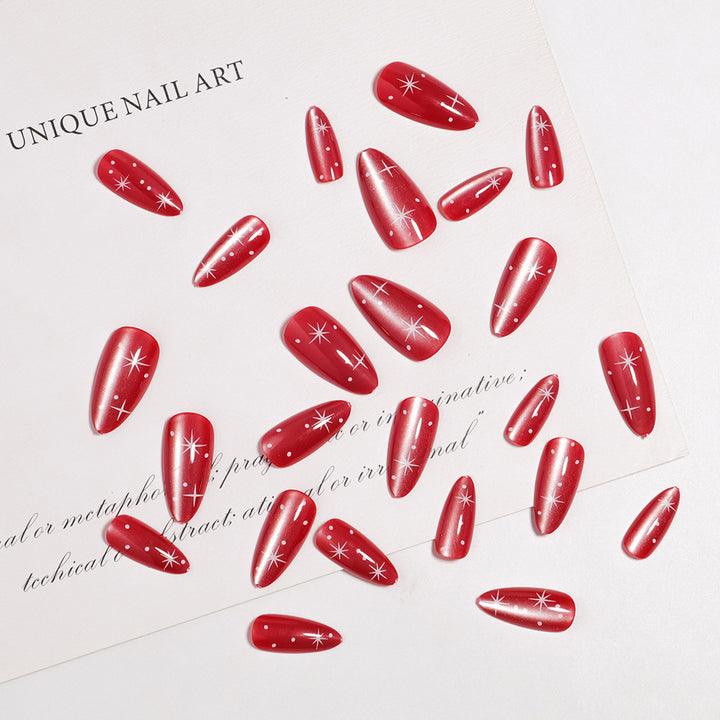 Glamorous Press-On Nail Design Karnz