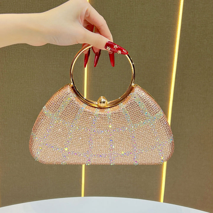 Rhinestone-besetzte Abendhandtasche