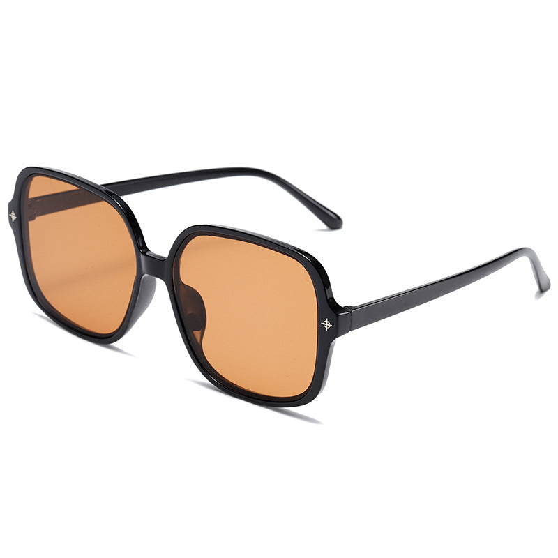 Damen elegante quadratische Sonnenbrille Karnz