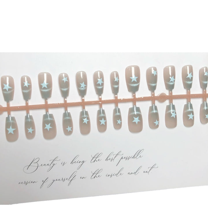 Stern-Design Press-On Nagelset