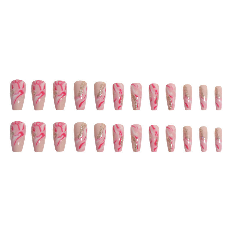 Marmor Design Nail Art Karnz