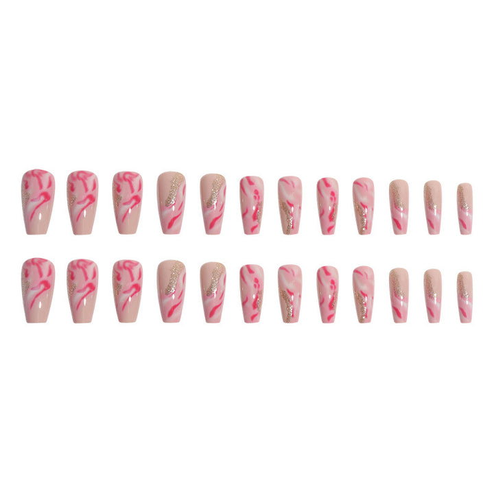 Marmor Design Nail Art Karnz