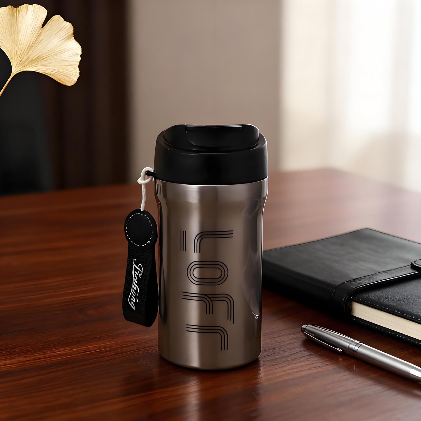 Damen Praktische und stilvolle Thermotasse Karnz