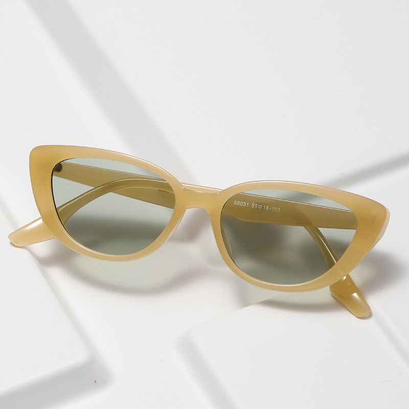 Damen Cat-Eye Sonnenbrille mit stylishem Schildpatt-Design Karnz