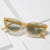 Damen Cat-Eye Sonnenbrille mit stylishem Schildpatt-Design Karnz