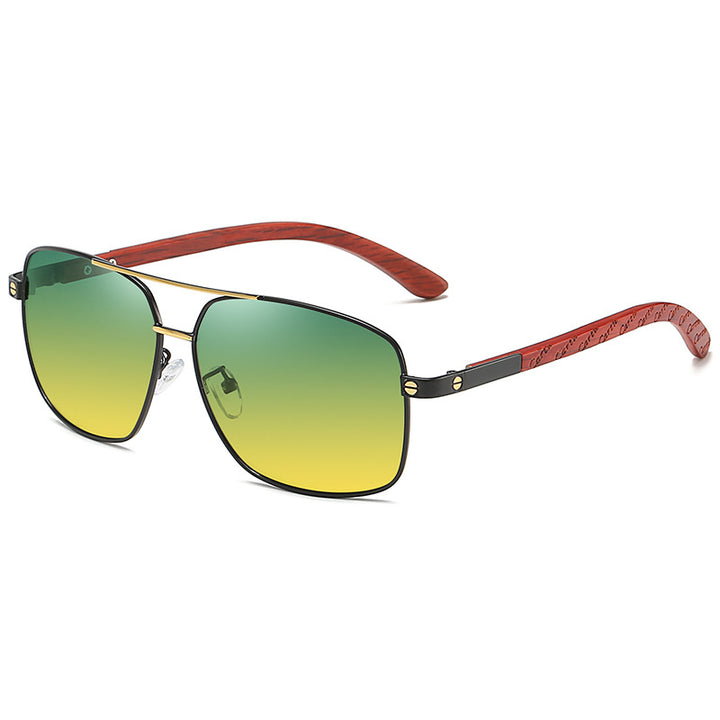 Damen stilvolle quadratische Sonnenbrille mit komfortablem Nasenpolster Karnz