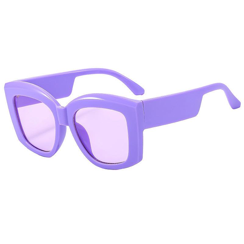 Damen Oversized Sonnenbrille mit kreativem Design und hochwertigem UV-Schutz Karnz