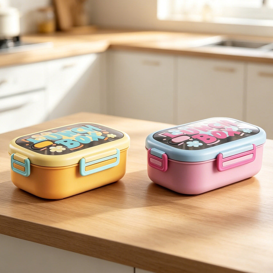 Vielseitige Multifunktions-Lunchbox mit lustigem Design