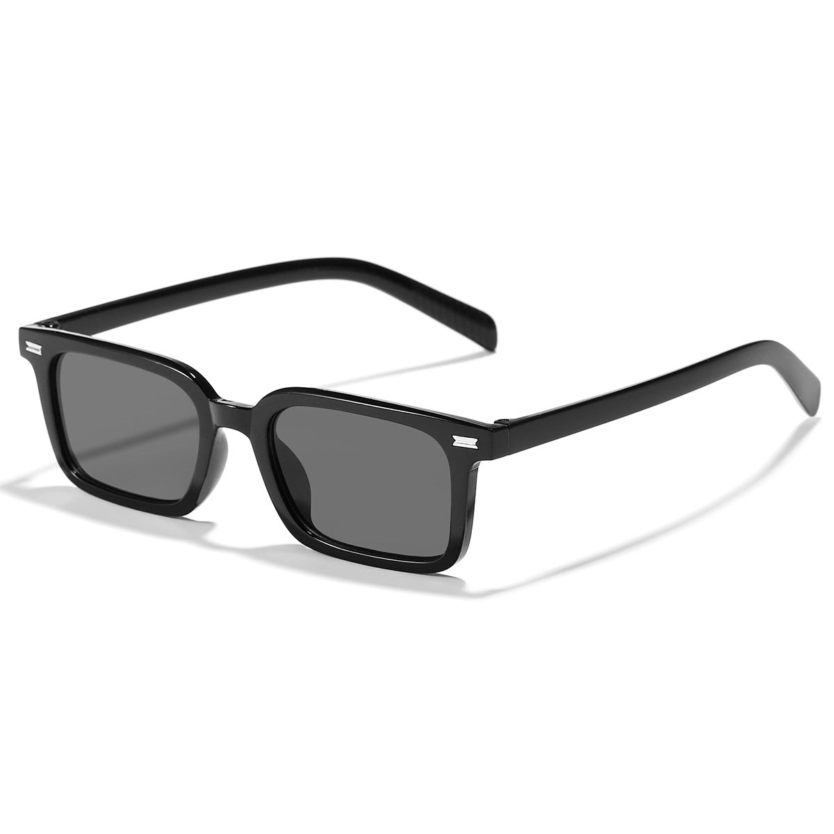 Damen elegante Sonnenbrille mit transparentem Rahmen Karnz