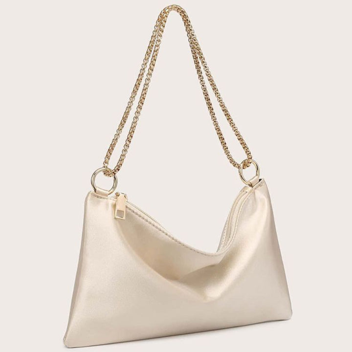 Satin Abend Schultertasche