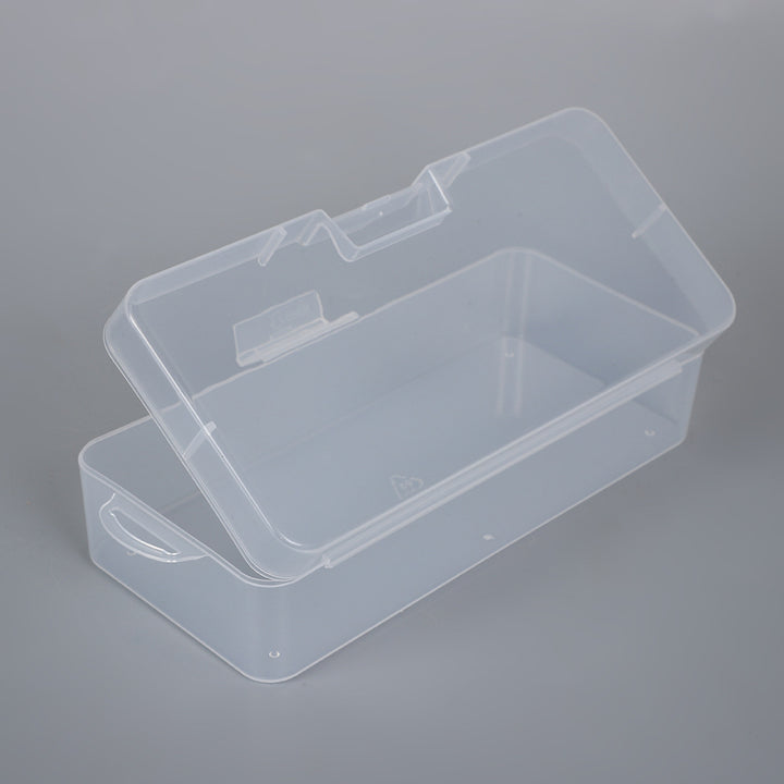 Anpassbare transparente Aufbewahrungsbox Karnz