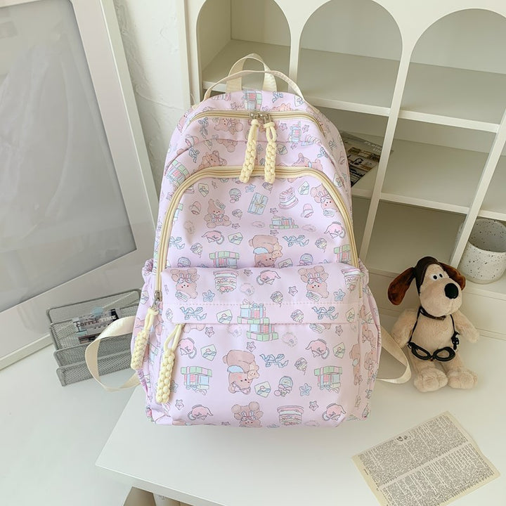 Niedlicher Charakterdruck-Rucksack