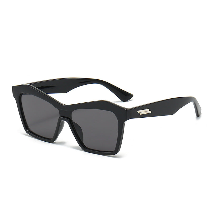 Damen Modische Sonnenbrille im modernen geometrischen Design Karnz