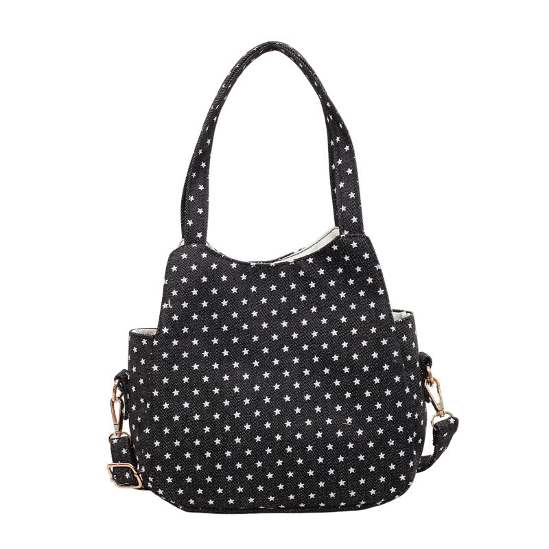 WoVersatile Sternmuster Mini Schultertasche Karnz