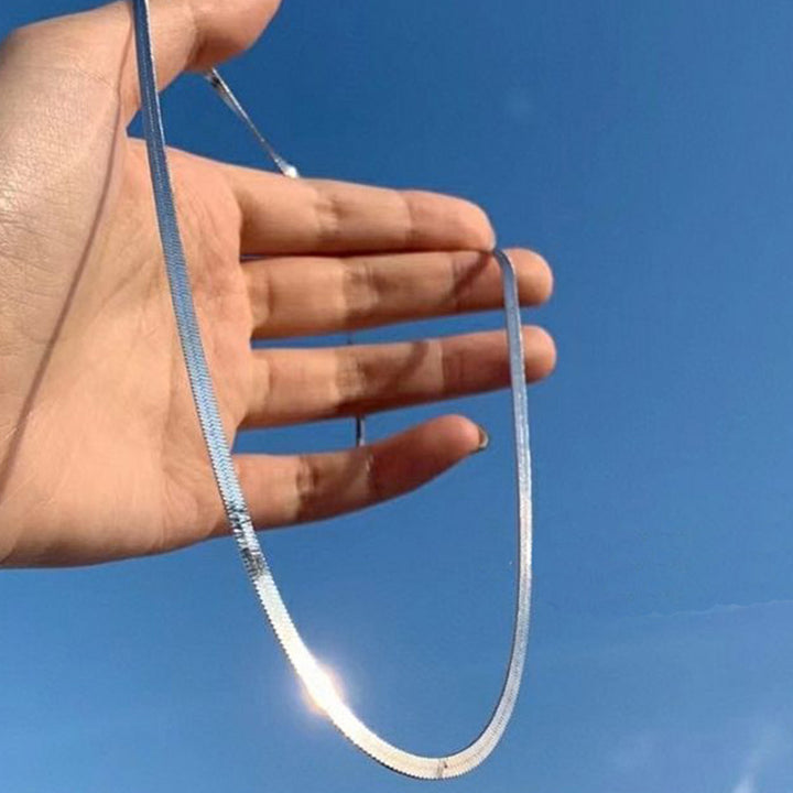 Sleek Snake Chain Necklace Karnz