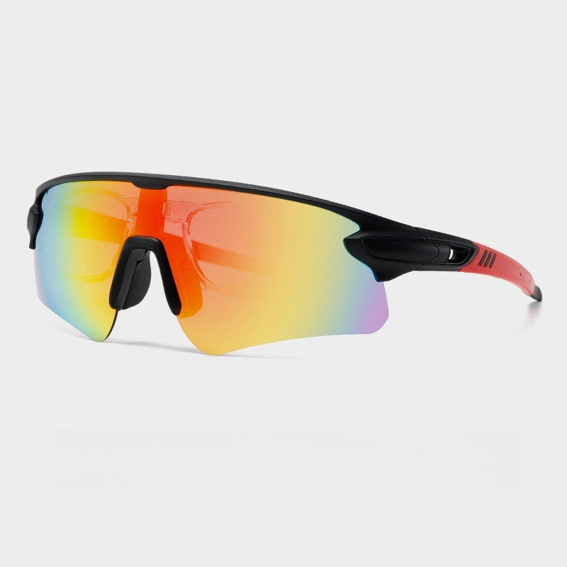 Unisex Sportliche Hochleistungs-Sonnenbrille mit aerodynamischem Design und verstellbarem Nasenpad Karnz