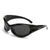 Damen sportliche Sonnenbrille mit aerodynamischem Design und UV-Schutz Karnz