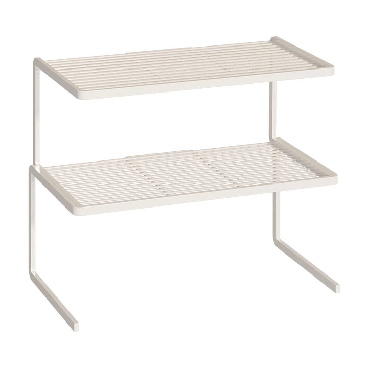 Kompakte Doppel-Schicht Verstellbare Schuhregal Erhöher für Schrank und Kleiderschrank