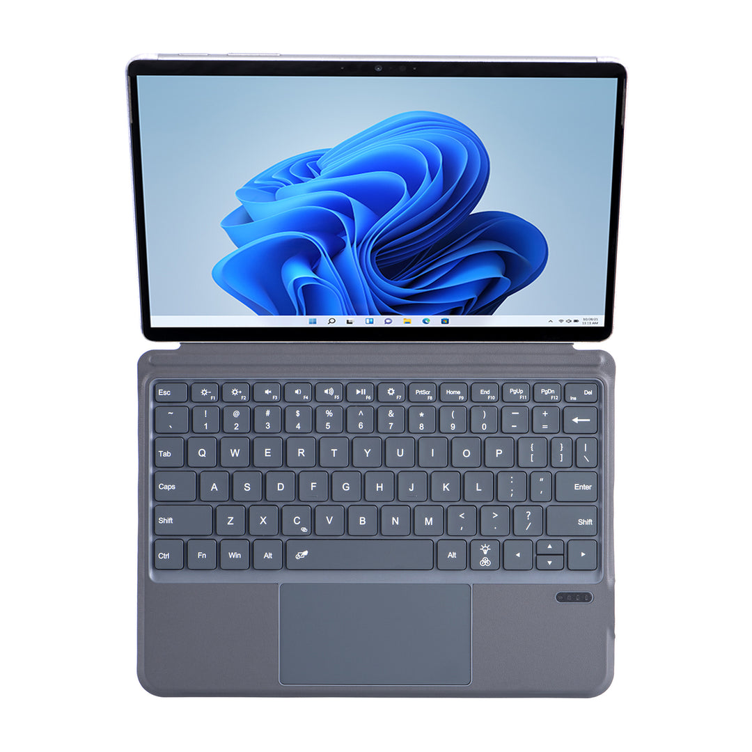 Ergonomische Drahtlose Tastatur mit Hintergrundbeleuchtung Karnz
