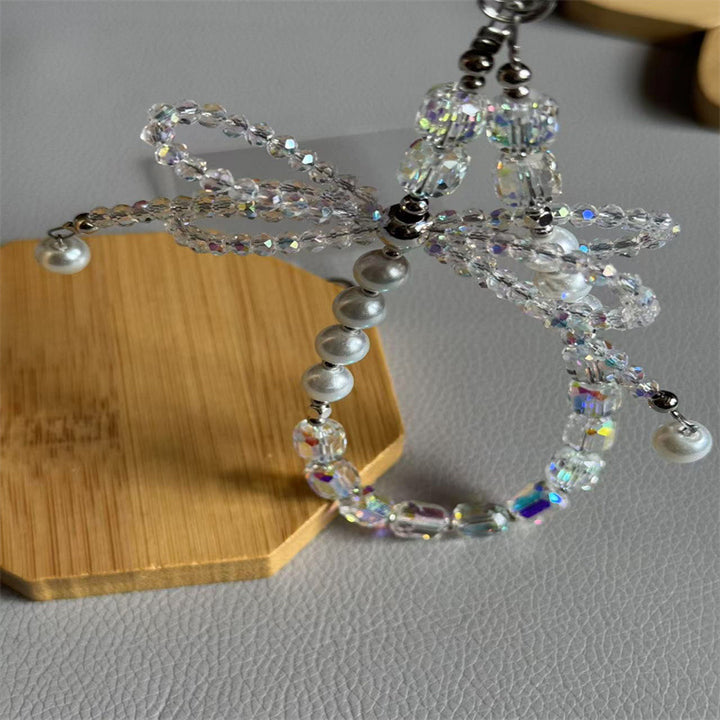 Eleganter Perlen Charm Schlüsselanhänger Karnz 1790135383