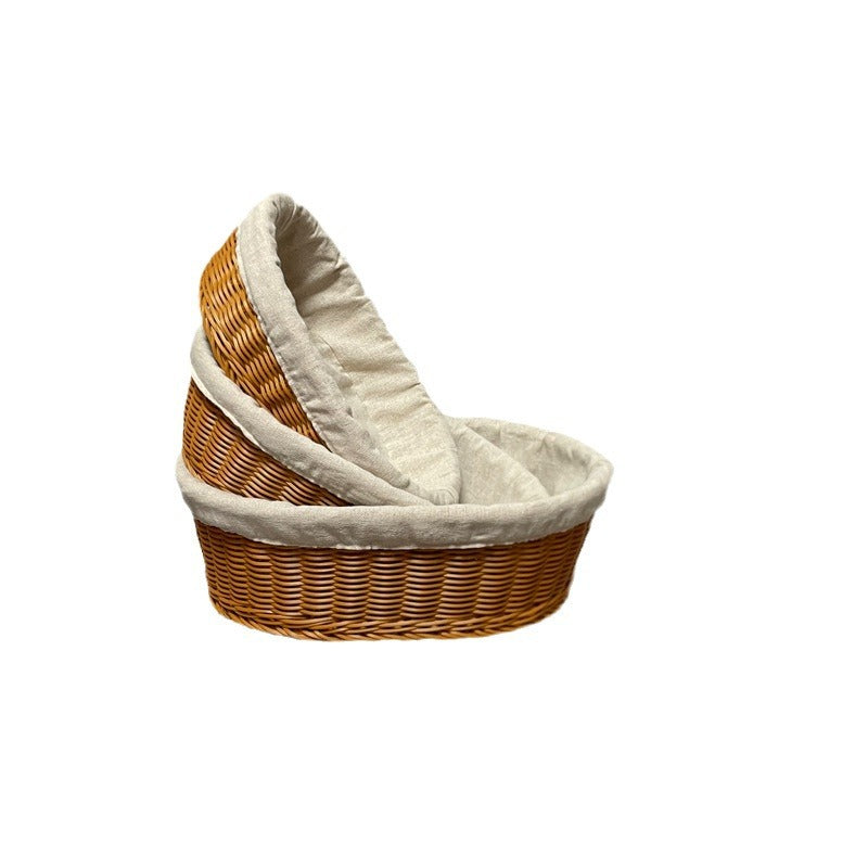 Gemütlicher Woven Brot Korb Karnz