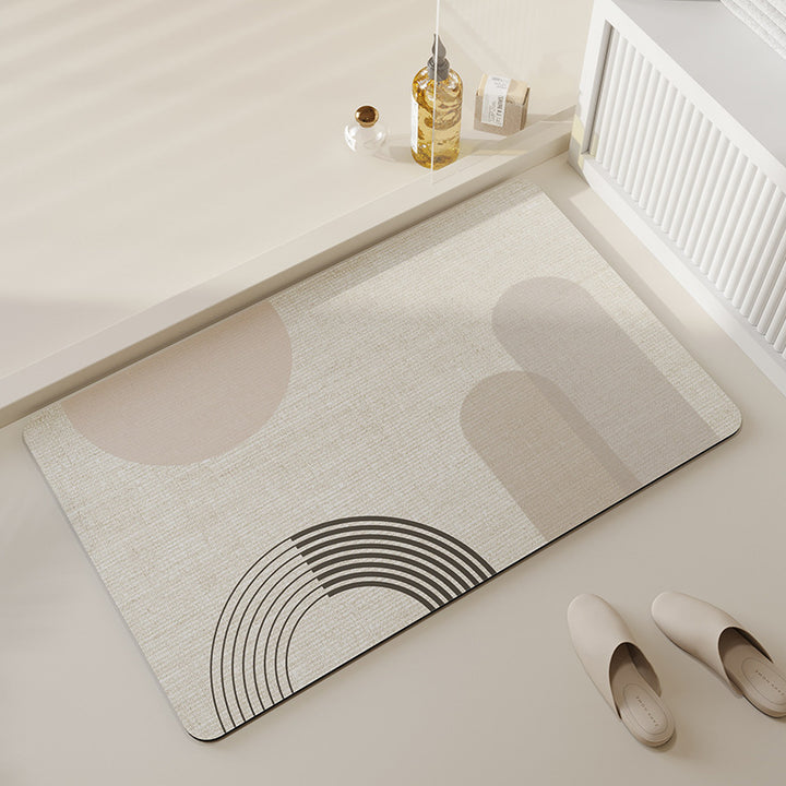 Modern Abstract Rutschfester Teppich