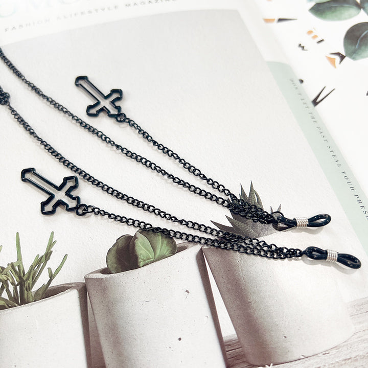 Cross-Design Brillen Kette Karnz