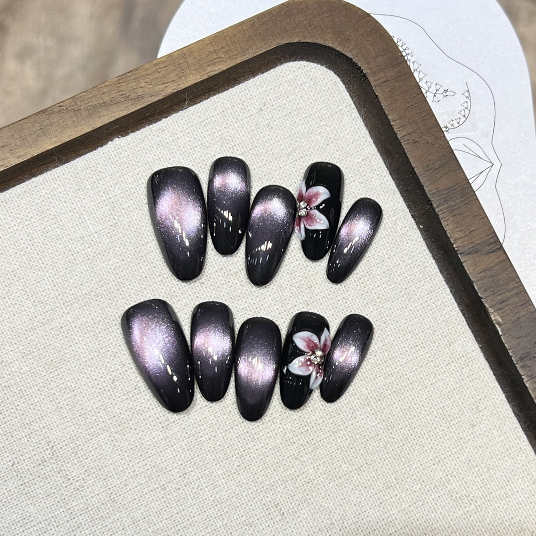 Elegante Ombre Stiletto Press-On Nagel Design Karnz