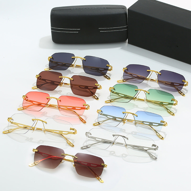 Damen modische Sonnenbrille mit luxuriösem Rahmen und ergonomischem Design Karnz