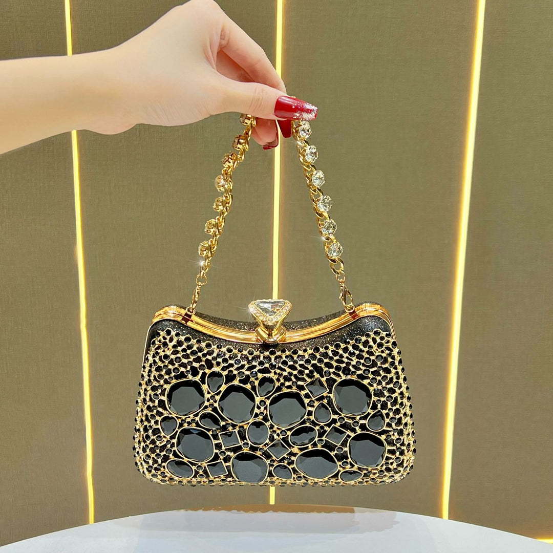 Opulente Bejeweled Abendtasche