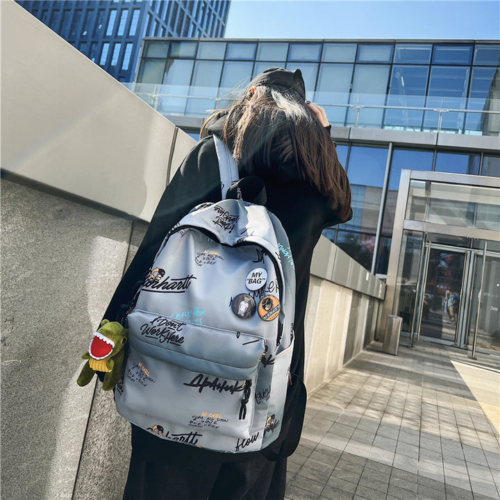 Trendiger Grafikdesign-Rucksack Karnz