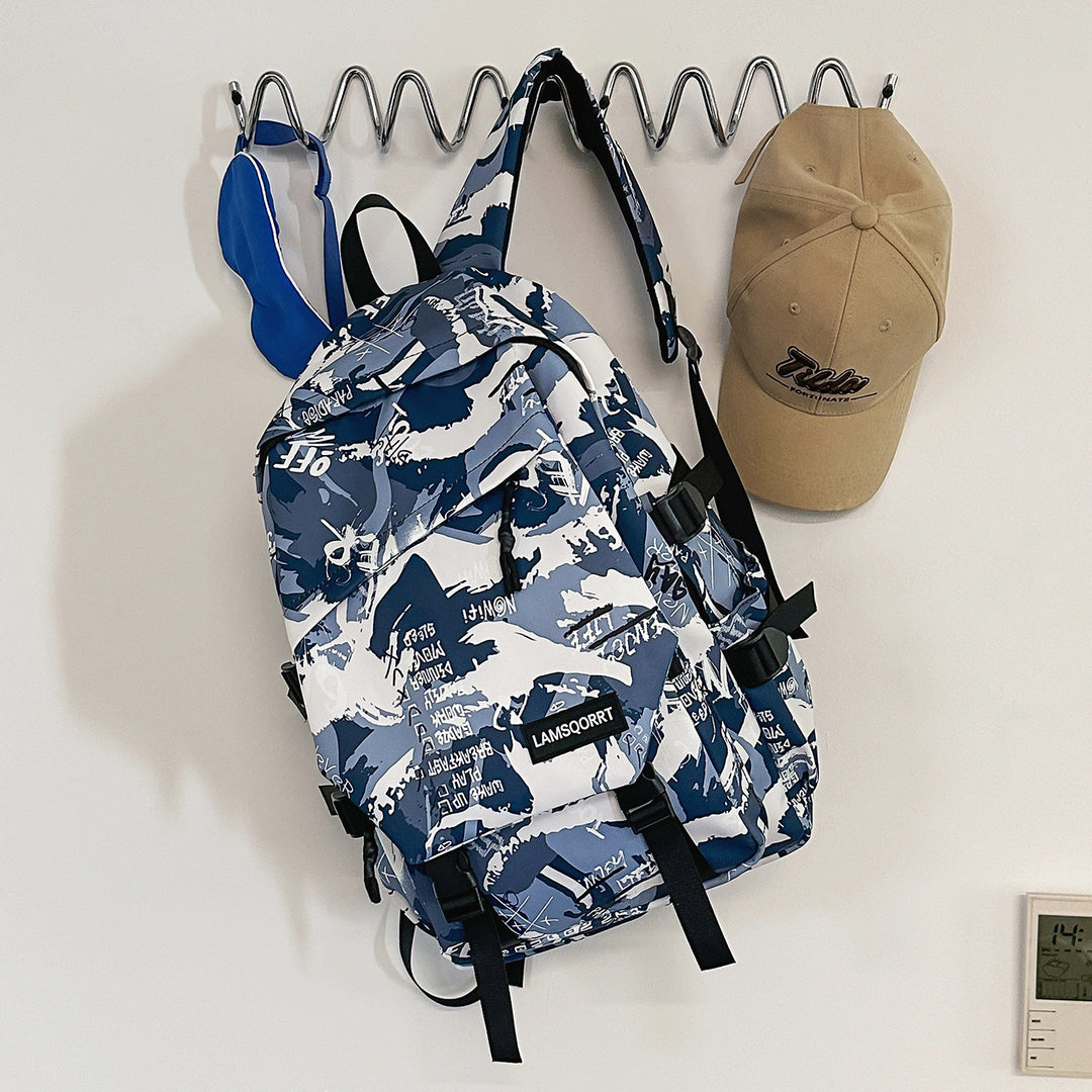 Graffiti Druck Freizeit Rucksack Karnz