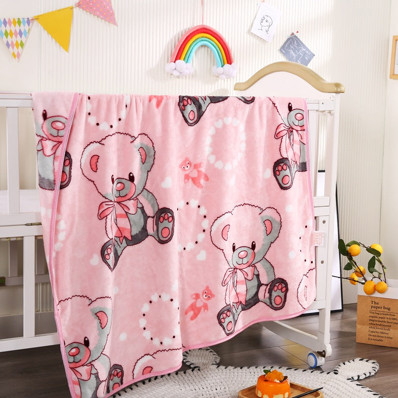 Kinder Cartoon Charakter Fleece Decke Karnz