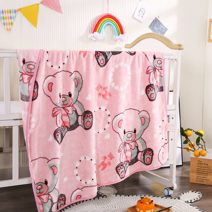 Kinder Cartoon Charakter Fleece Decke Karnz