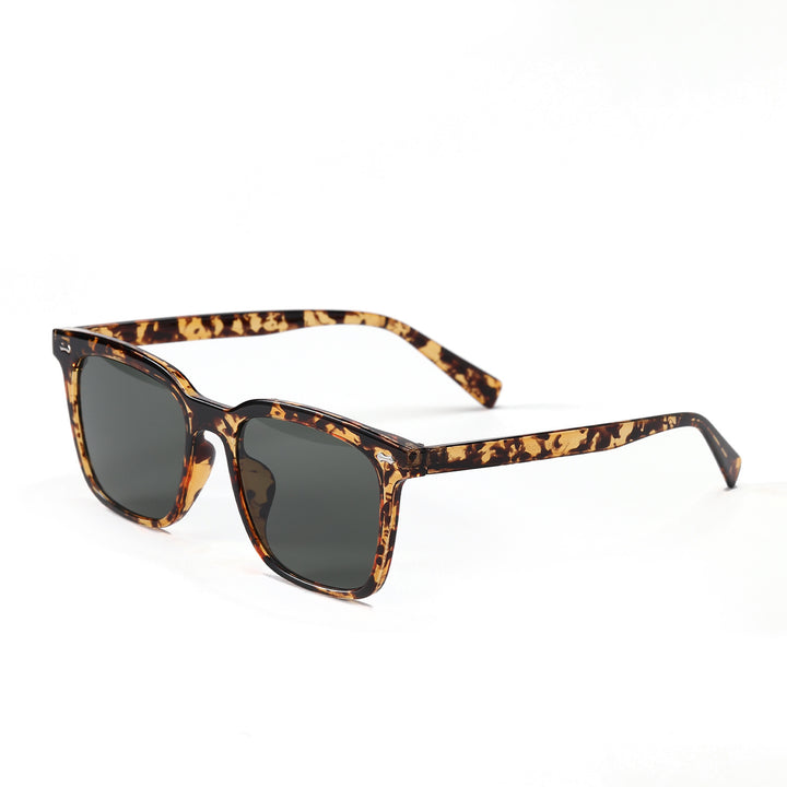 Damen quadratische Sonnenbrille mit elegantem Schildpatt-Rahmen Karnz