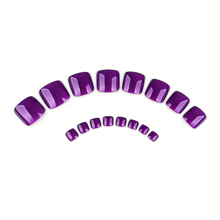 Vibrant Glossy Nail Art Karnz