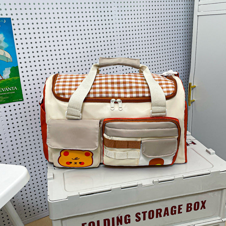 Stylische Mehrfach-Taschen Reisetasche Karnz