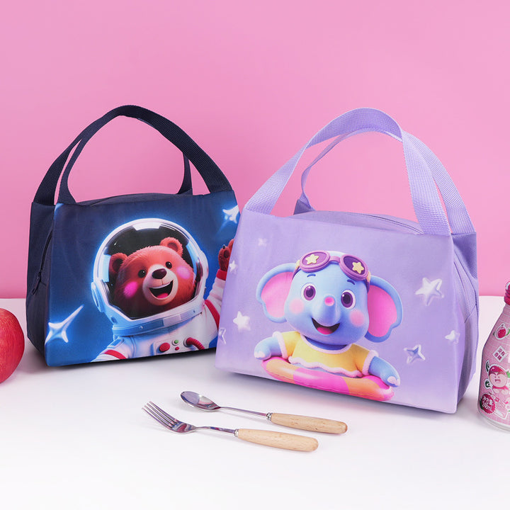 Cartoon-Themen Isolierte Lunch Tasche Karnz