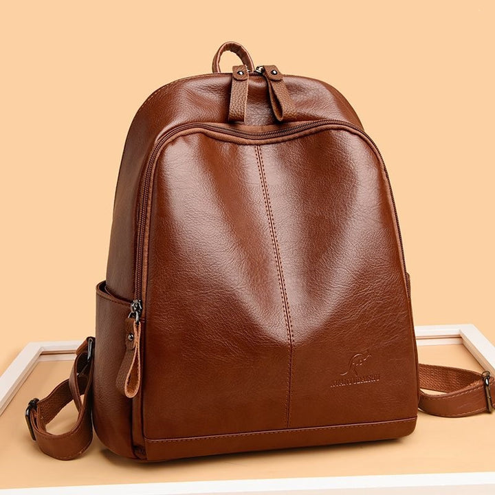 Damen Stilvolle Leder Rucksack Karnz