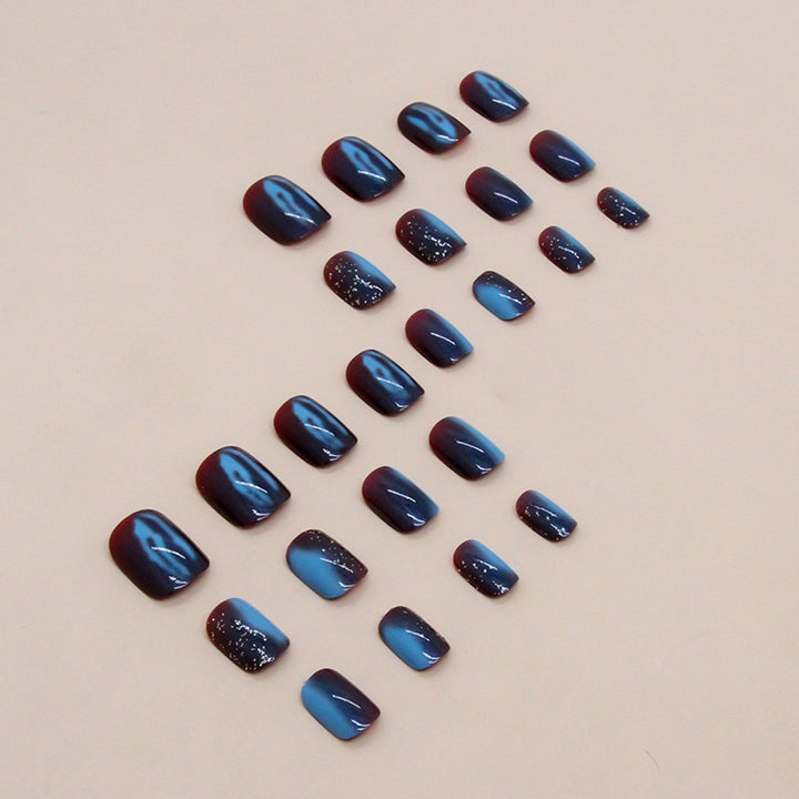 Glänzende Gel-Nagelverlängerungen Karnz