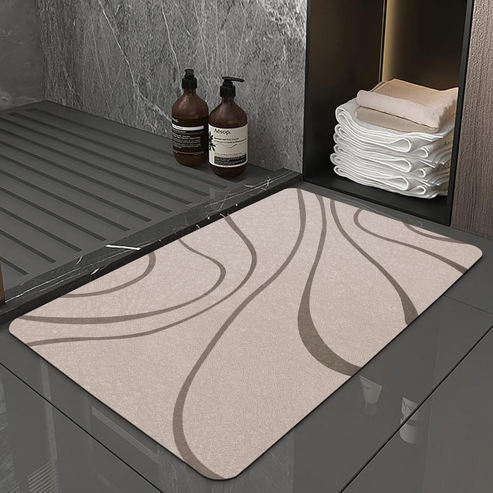 Absorbierender Memory-Schaum-Badematte Karnz