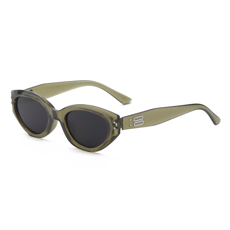 Vintage-inspirierte Katzenaugen-Sonnenbrille Karnz