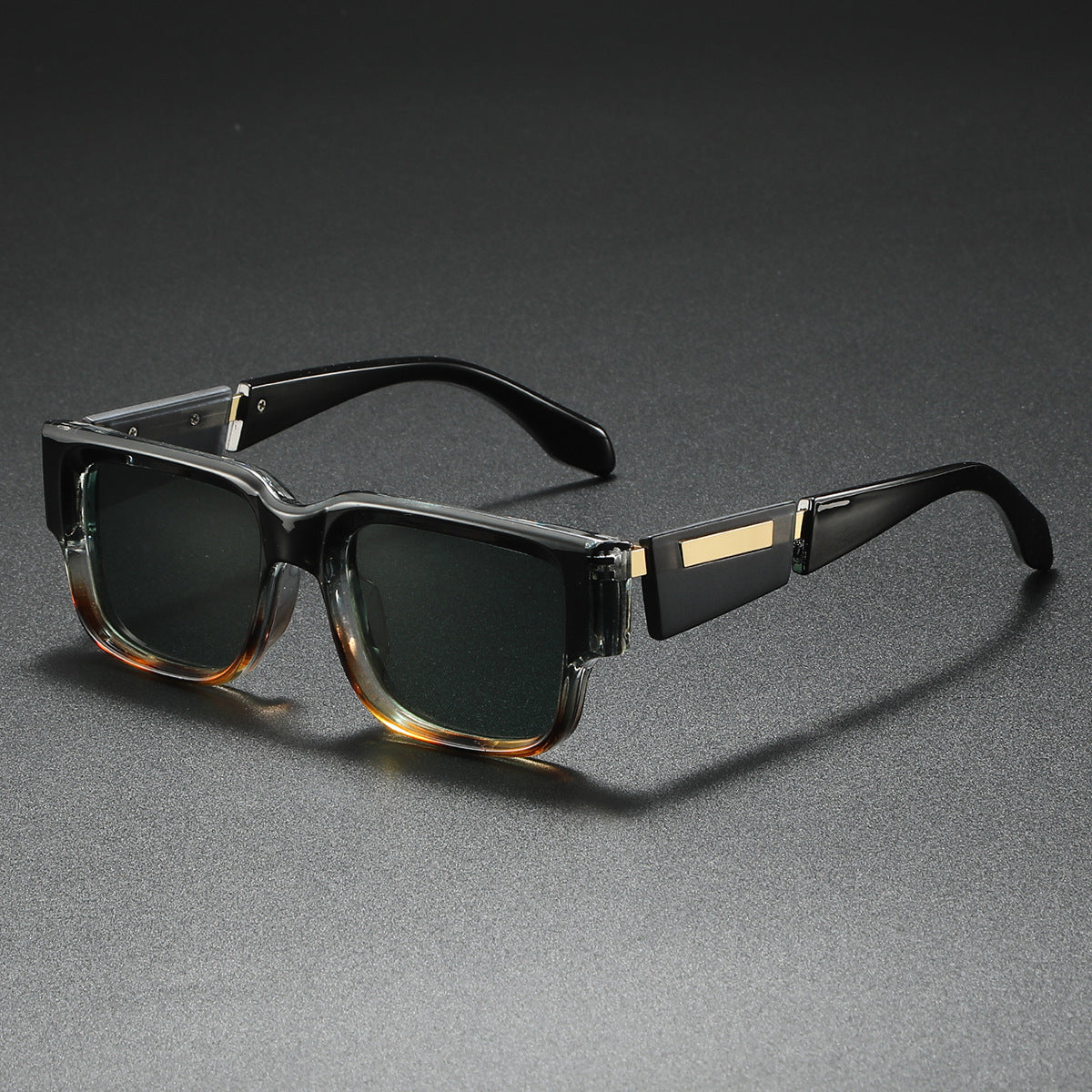 Damen Modische Oversized-Sonnenbrille mit elegantem Kunststoffrahmen Karnz