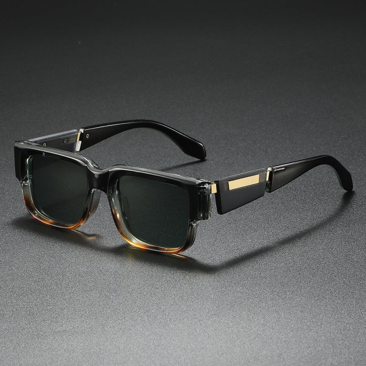 Damen Modische Oversized-Sonnenbrille mit elegantem Kunststoffrahmen Karnz
