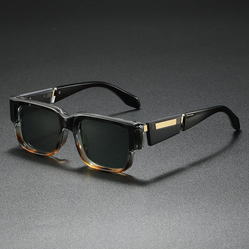Damen Modische Oversized-Sonnenbrille mit elegantem Kunststoffrahmen Karnz