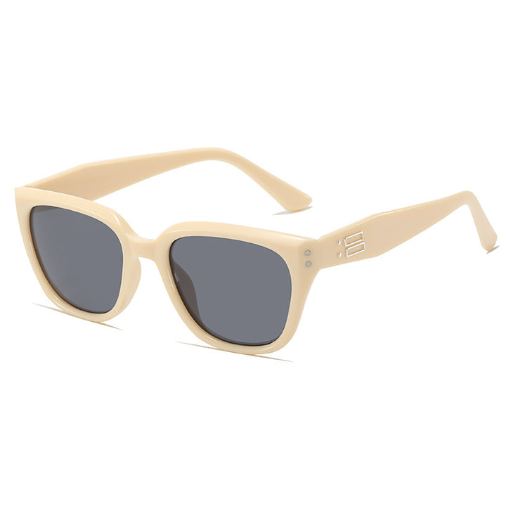 Modebewusste moderne transparente Sonnenbrille Karnz