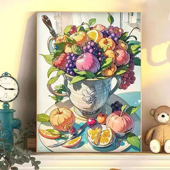 Dekorative Stillleben Wandkunst Karnz