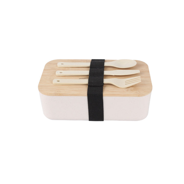 ECO-FRIENDLY BENTO SPEICHERBOX MIT BESTECK