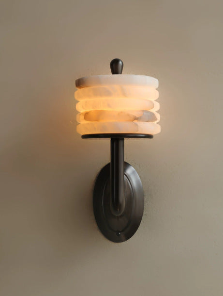Moderne Alabaster Wandlampe